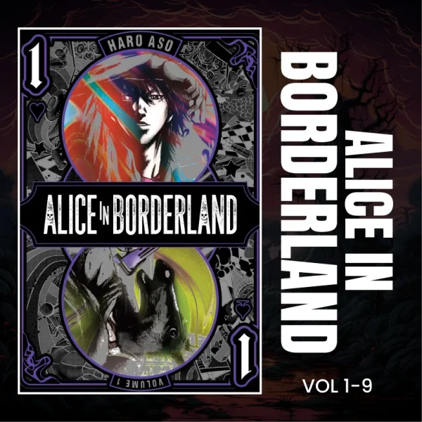 Alice in Borderland Complete Manga Series Set, Vol. 1-9