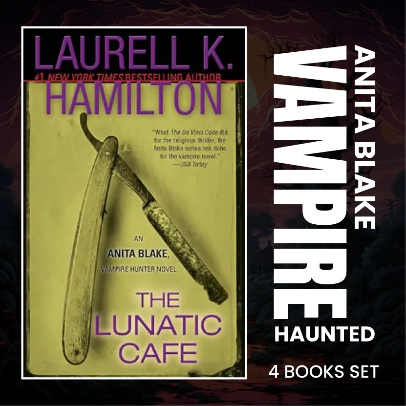 Anita Blake, Vampire Hunter Series Set, 4 Books