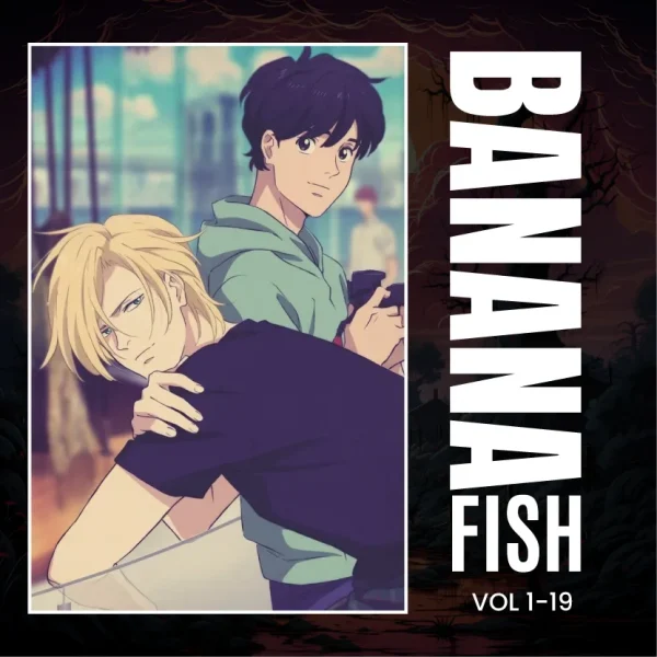 Banana Fish Complete Manga Set, Vol. 1-19