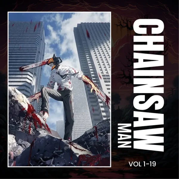 Chainsaw Man Complete Collection Manga Set, Vol. 1-19 + Buddy Stories