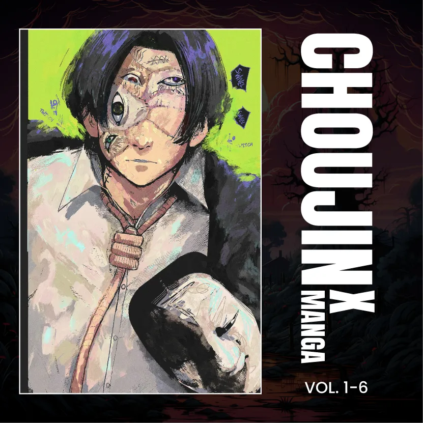 Choujin X Manga Book Set, Vol. 1-6
