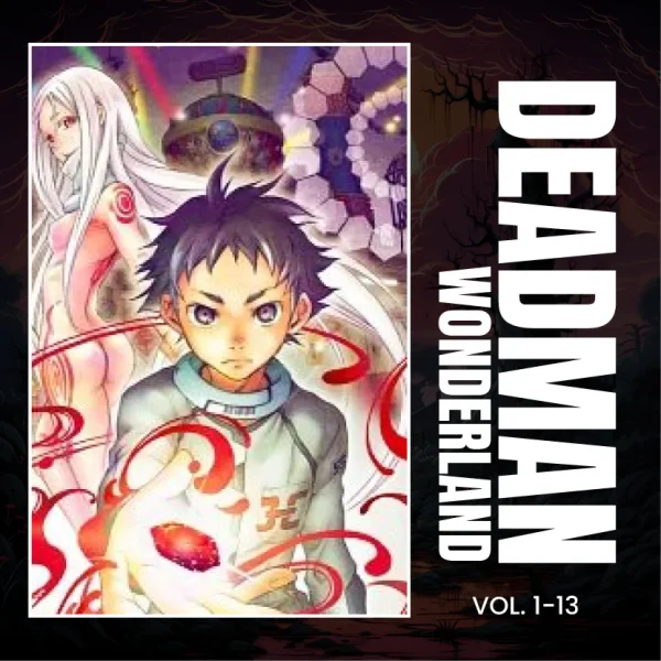 Deadman Wonderland Manga Set, Vol. 1-13
