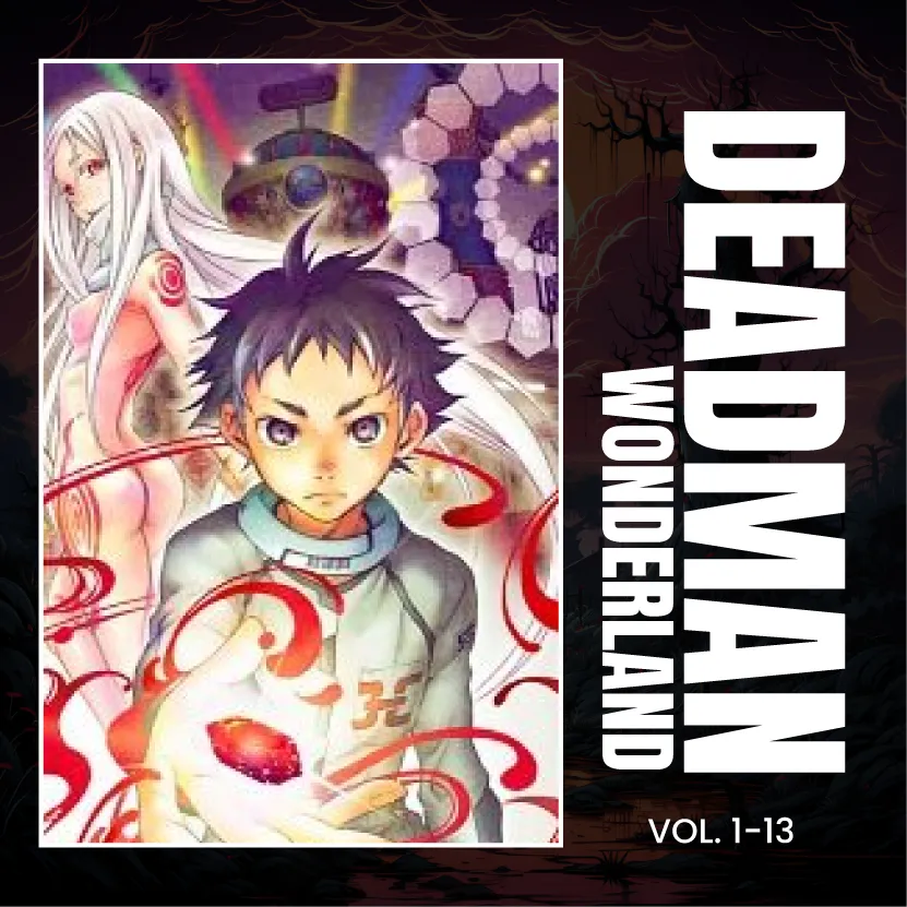 Deadman Wonderland Manga Set, Vol. 1-13
