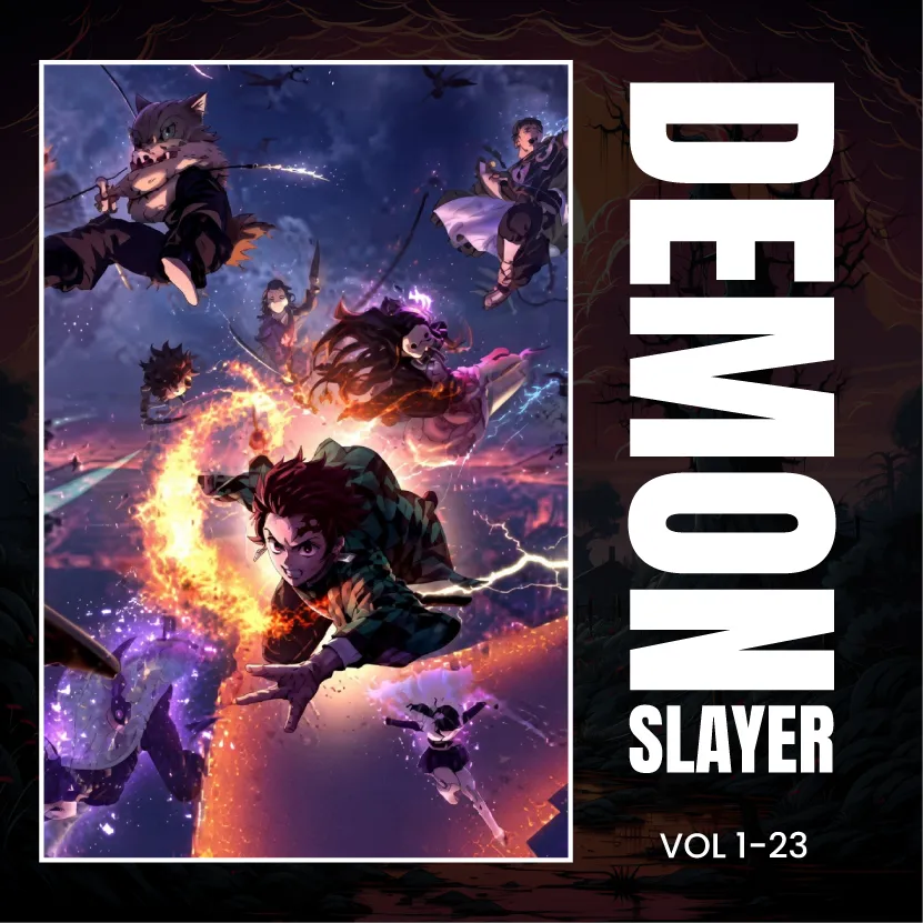 Demon Slayer: Kimetsu no Yaiba Complete Box Set, Vol. 1-23