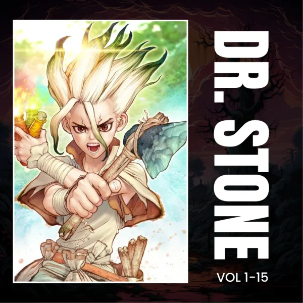 Dr. STONE Manga Set, Vol. 1-15