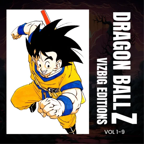 Dragon Ball Z VizBig Edition Manga Set, Vol. 1-9
