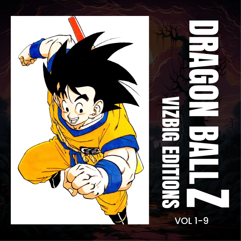 Dragon Ball Z VizBig Edition Manga Set, Vol. 1-9