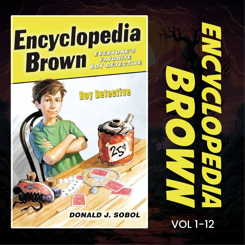 Encyclopedia Brown Series Set, Books 1-12