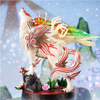 First 4 Figures Okami: Shiranui 9-Inch PVC Painted Statue