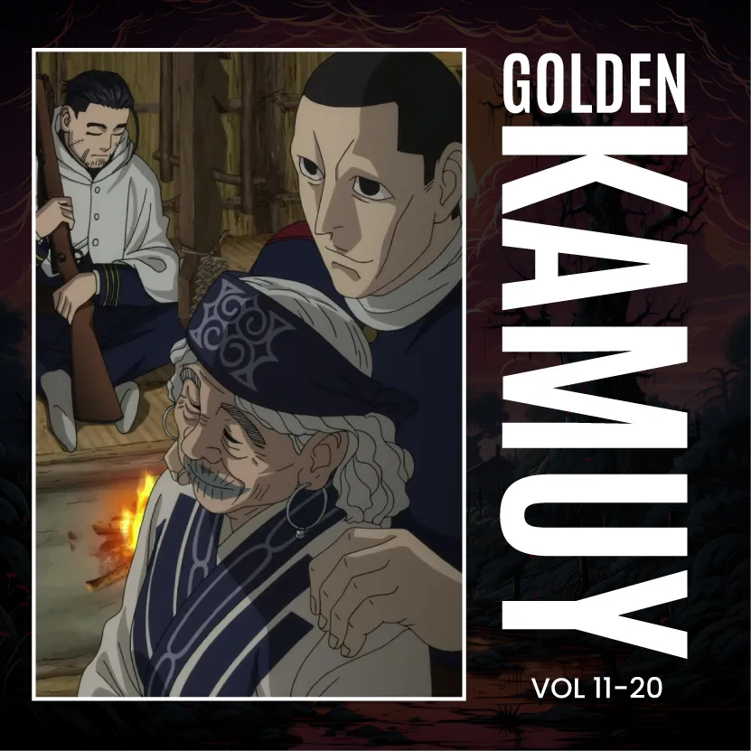 Golden Kamuy Manga Set, Vol. 11-20