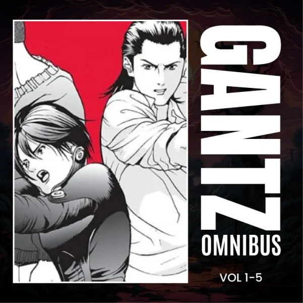 Gantz Omnibus Manga Set, Vol. 1-5
