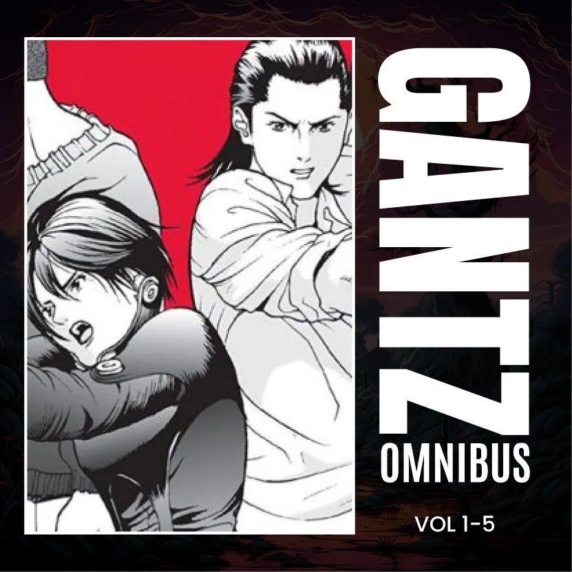 Gantz Omnibus Manga Set, Vol. 1-5