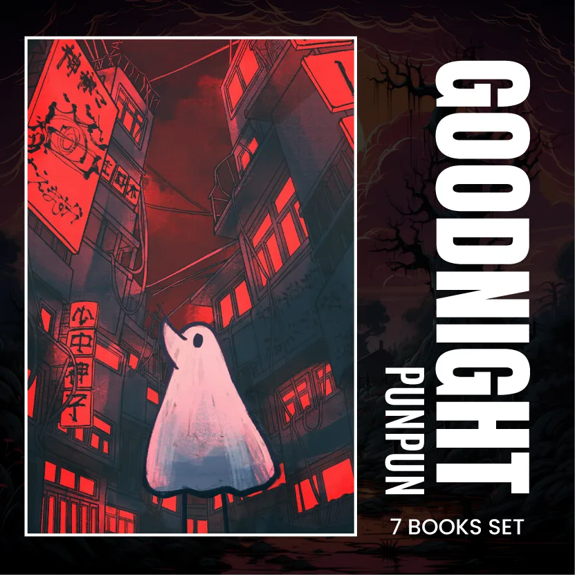 Goodnight Punpun Manga Set, Vol. 1-7 by Inio Asano