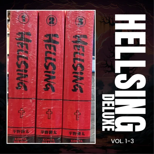 Hellsing Deluxe Edition Manga Set, Vol. 1-3