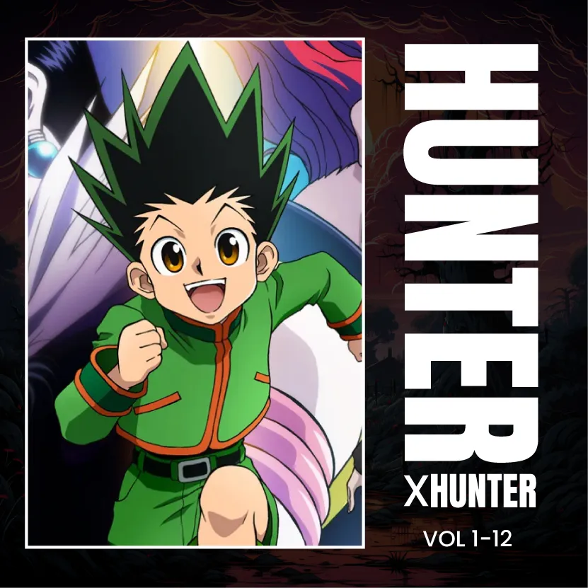 Hunter x Hunter Manga Set, Vol. 1-12
