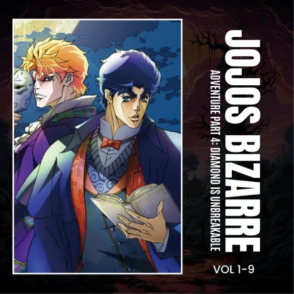 JoJo’s Bizarre Adventure Part 4: Diamond Is Unbreakable Manga Set, Vol. 1-9