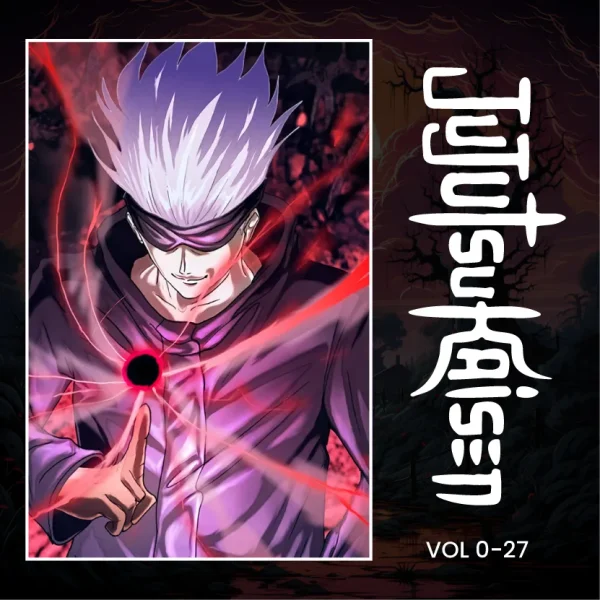 Jujutsu Kaisen Manga Collection Set, Vol. 0-27 (28 Books)
