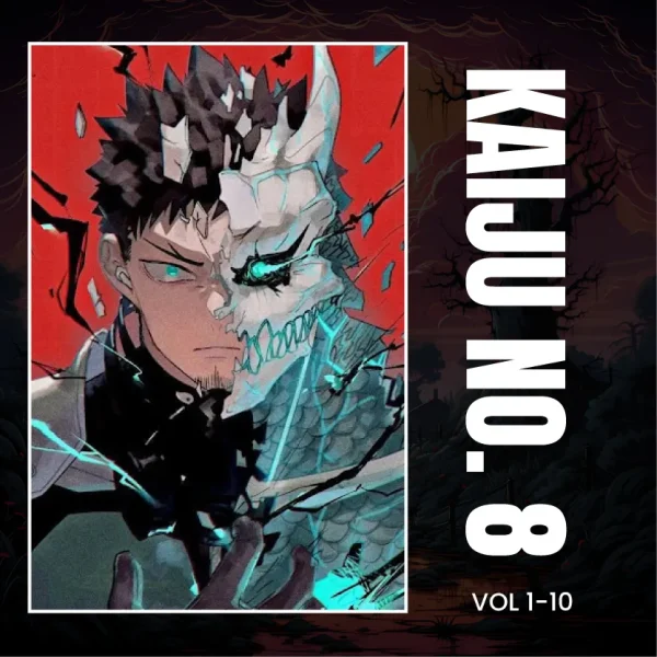 Kaiju No. 8 Manga Collection Set, Vol. 1-10