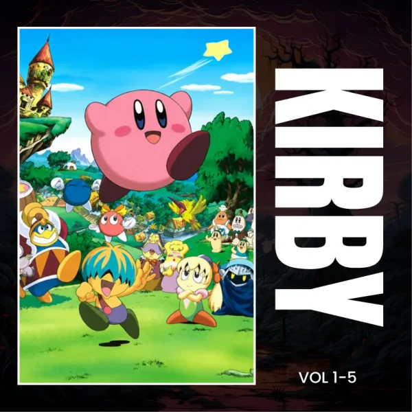 Kirby Manga Mania Collection Set, Vol. 1-5