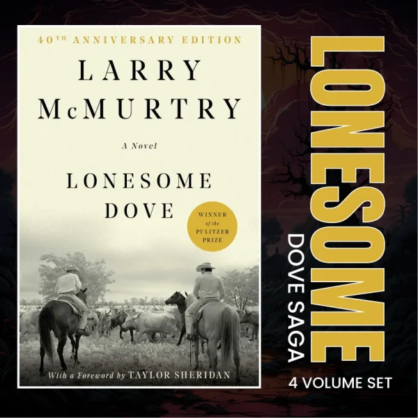 Lonesome Dove Saga Set, 4 Volumes