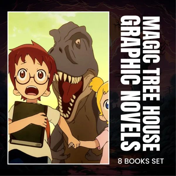 Magic Tree House Graphic Novels Series, 8 Books Collection Set