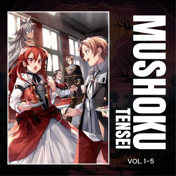 Mushoku Tensei: Jobless Reincarnation Light Novel Set, Vol. 1-5