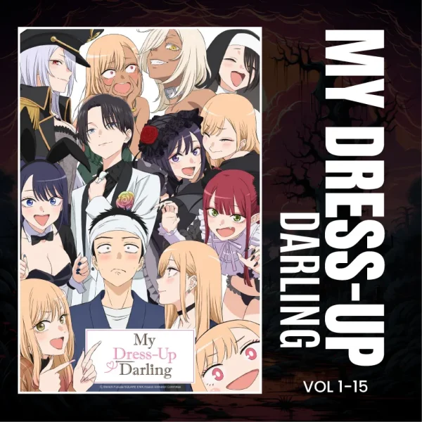 My Dress-Up Darling Manga Series 15-Book Collection Set (Vol.1 to Vol.15)