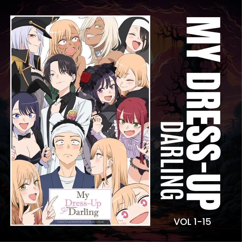 My Dress-Up Darling Manga Series 15-Book Collection Set (Vol.1 to Vol.15)