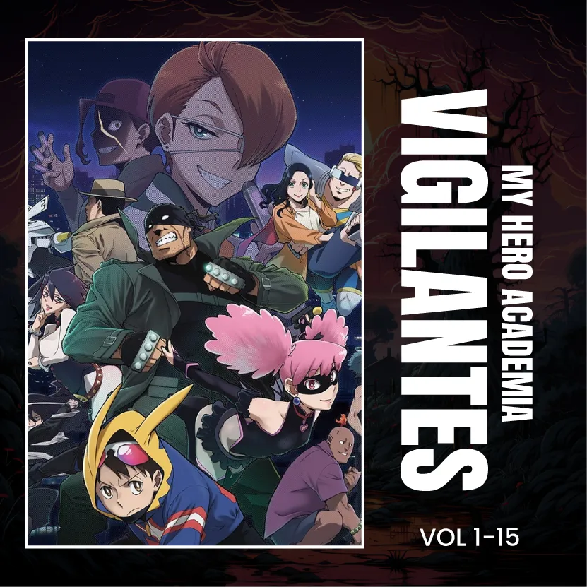 My Hero Academia: Vigilantes Complete Manga Set, Vol. 1-15