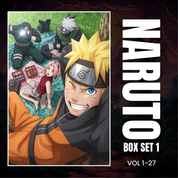 Naruto Manga Box Set 1, Vol. 1-27 (27-Book Collection)