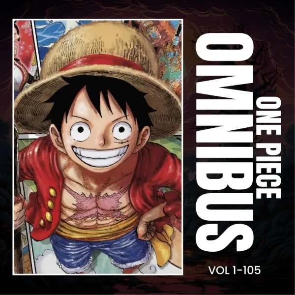 One Piece Omnibus Complete Manga Collection (35 Books, Vol. 1-105)