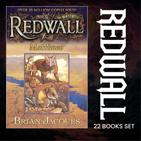 Redwall Complete Series Set, 22 Books
