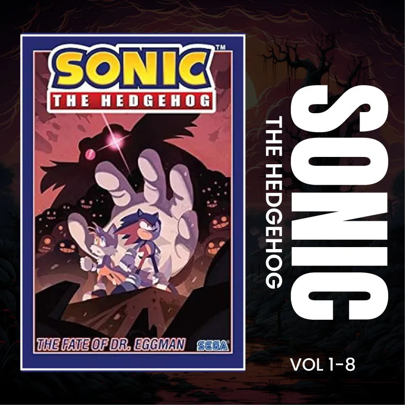 Sonic the Hedgehog Series Set, Books 1-8