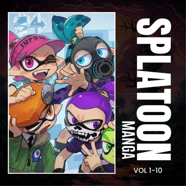 Splatoon Manga Collection Set, Vol. 1-10