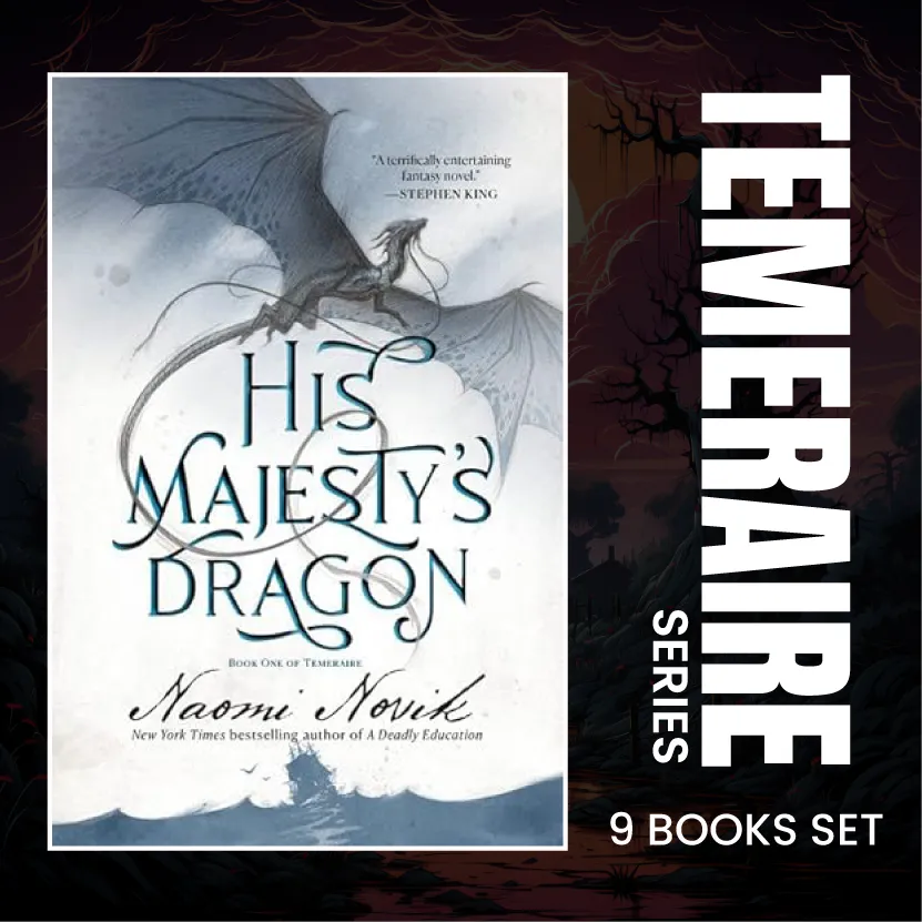 Temeraire Series Set, 9 Books by Naomi Novik