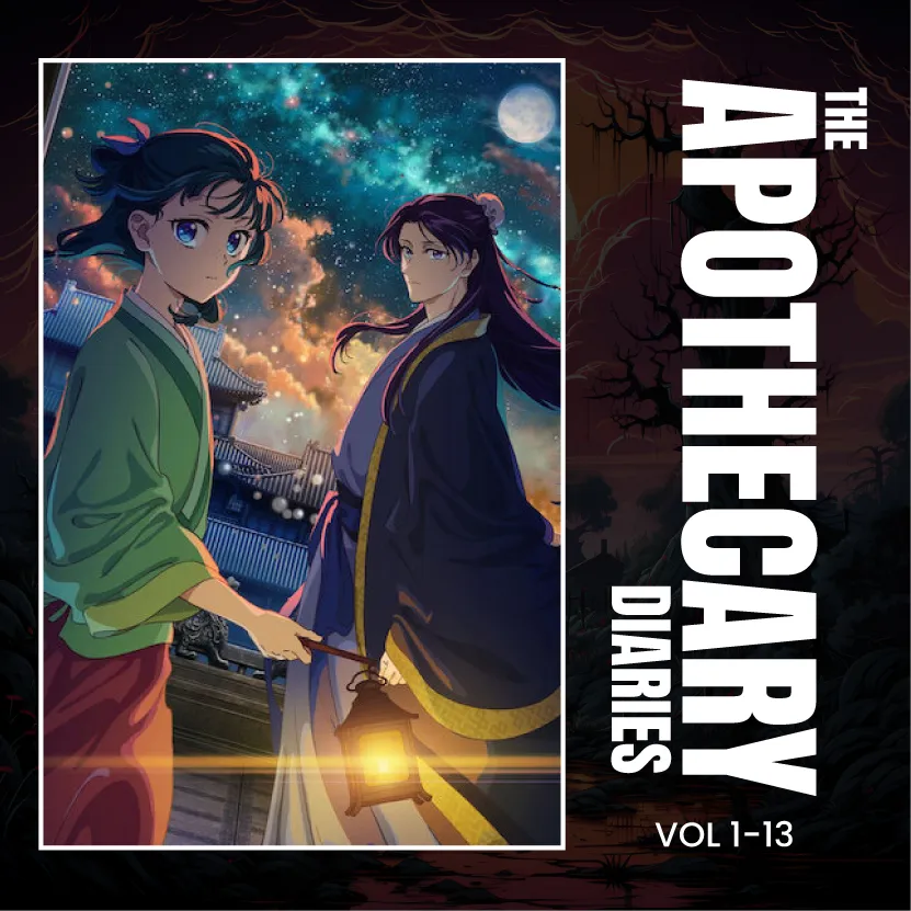 The Apothecary Diaries Manga Set, Vol. 1-13
