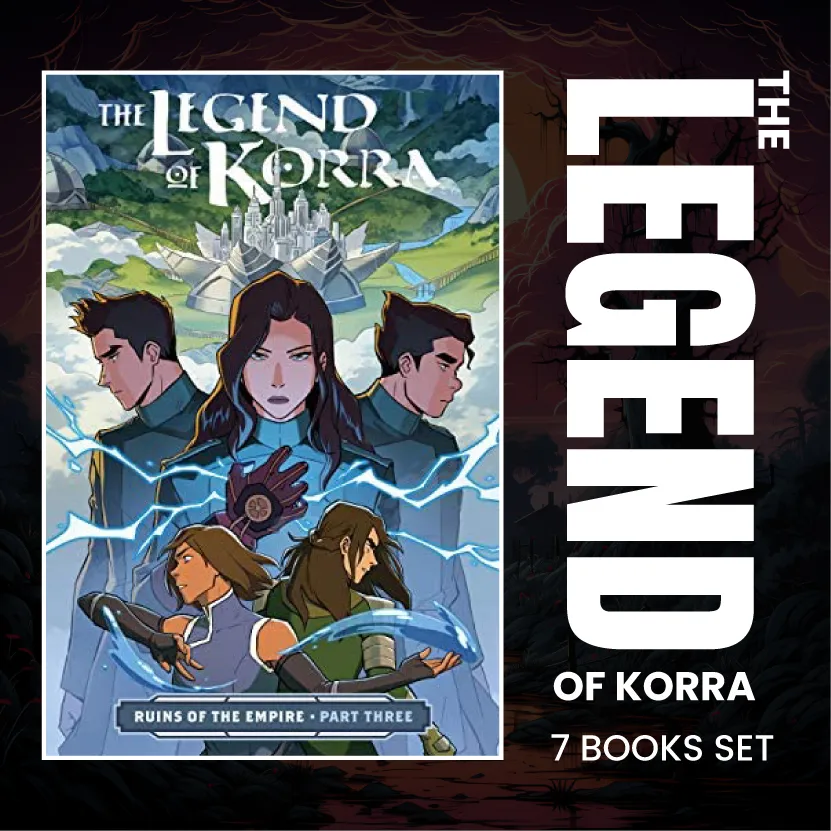 The Legend of Korra Series Set, 7 Books