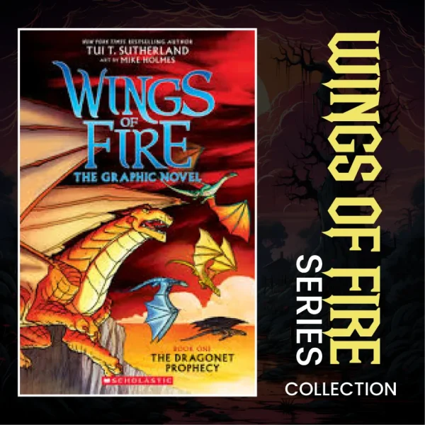 Wings of Fire Graphic Novels (10 Books) Series Set Graphix (Books 1-9 + Darkstalker)
