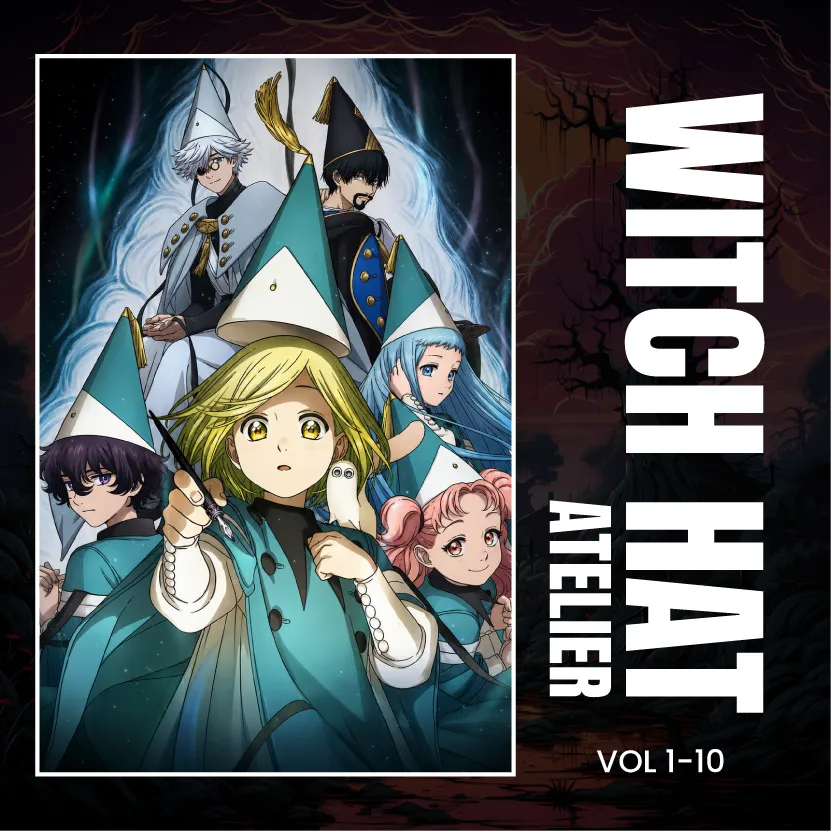 Witch Hat Atelier Manga Set, Vol. 1-10