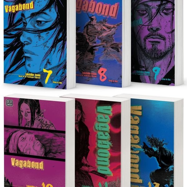 Vagabond VIZBIG Edition Manga Set, Vol. 7-12 (6-Book Collection)