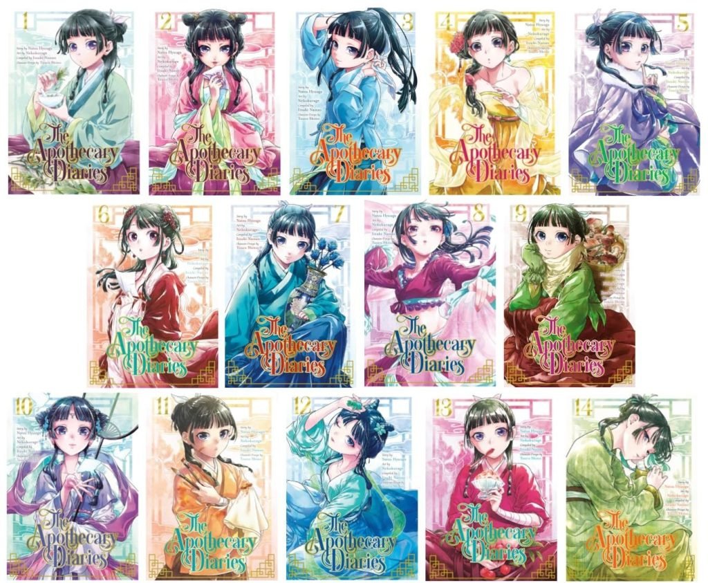 The Apothecary Diaries Manga Collection Set, Vol. 1-14