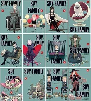Spy x Family Manga Collection Set, Vol. 1-12