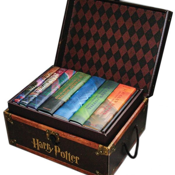 Harry Potter Hardcover Trunk Chest Boxed Set, Books 1-7