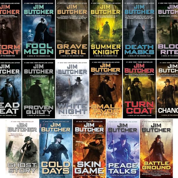 The Dresden Files Complete Series Set by Jim Butcher
