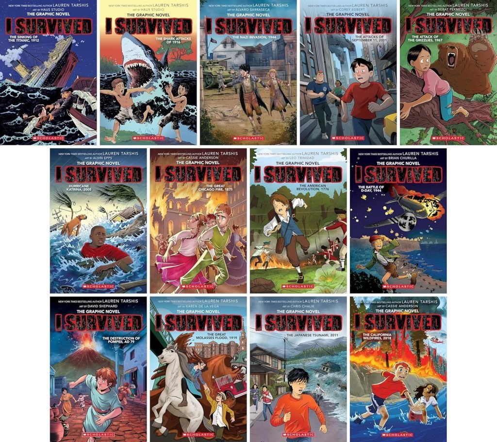I Survived Series Graphic Novels Collection (12 Book Set)