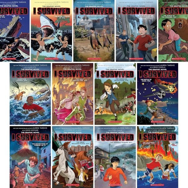 I Survived Series Graphic Novels Collection (12 Book Set)