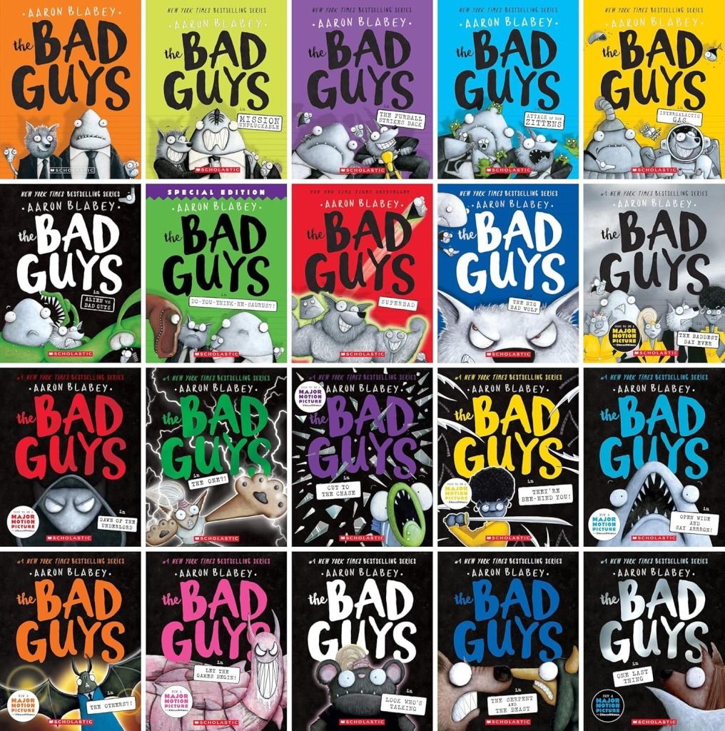 Bad Guys Series Complete Set, Books 1-20