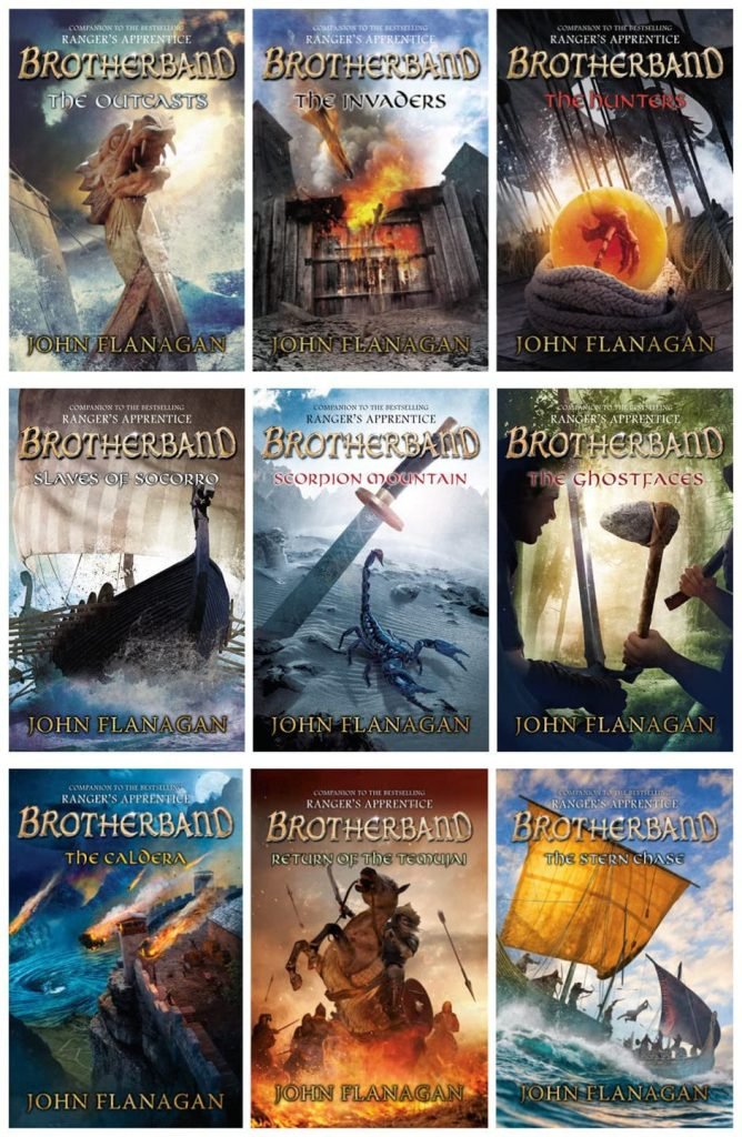 Brotherband Chronicles Complete Set, 9 Books