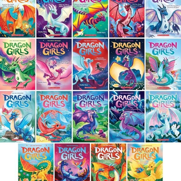 Dragon Girls Series Complete Set, Books 1-18