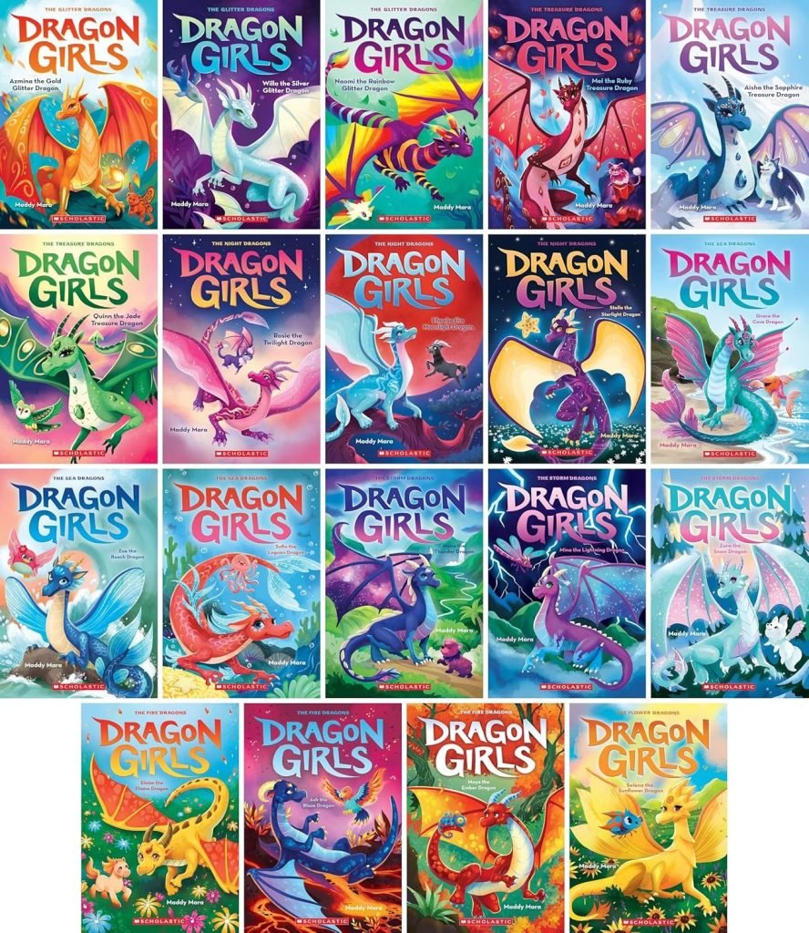 Dragon Girls Series Complete Set, Books 1-18
